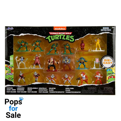 Teenage Mutant Ninja Turtles Nano Metalfigs Diecast Mini Figures 18-Pack Wave 2 4 cm