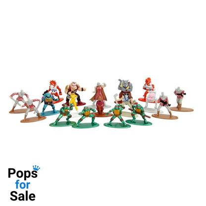 Teenage Mutant Ninja Turtles Nano Metalfigs Diecast Mini Figures 18-Pack Wave 2 4 cm