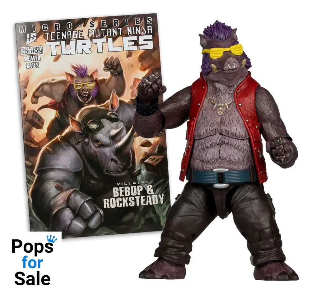 Teenage Mutant Ninja Turtles Page Punchers Action Figure Bebop 16 cm