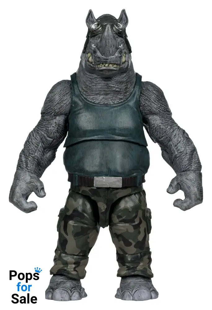 Teenage Mutant Ninja Turtles Page Punchers Action Figure Rocksteady 17 cm