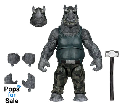 Teenage Mutant Ninja Turtles Page Punchers Action Figure Rocksteady 17 cm