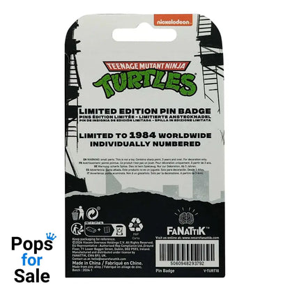 Teenage Mutant Ninja Turtles Pin Badge 40th Anniversary Limited Edition