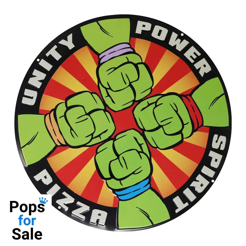 Teenage Mutant Ninja Turtles Pizza Power Tin Sign Tin Sign