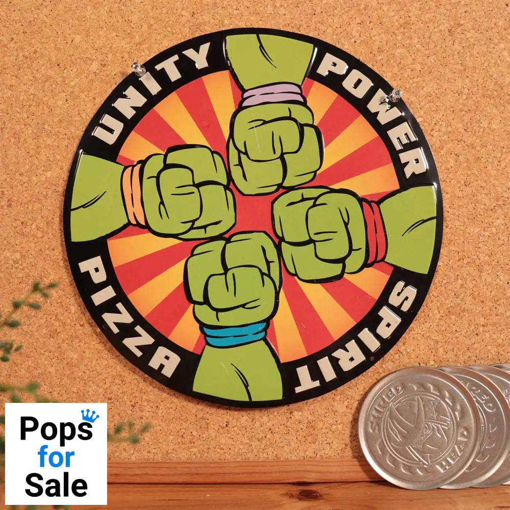 Teenage Mutant Ninja Turtles Pizza Power Tin Sign Tin Sign