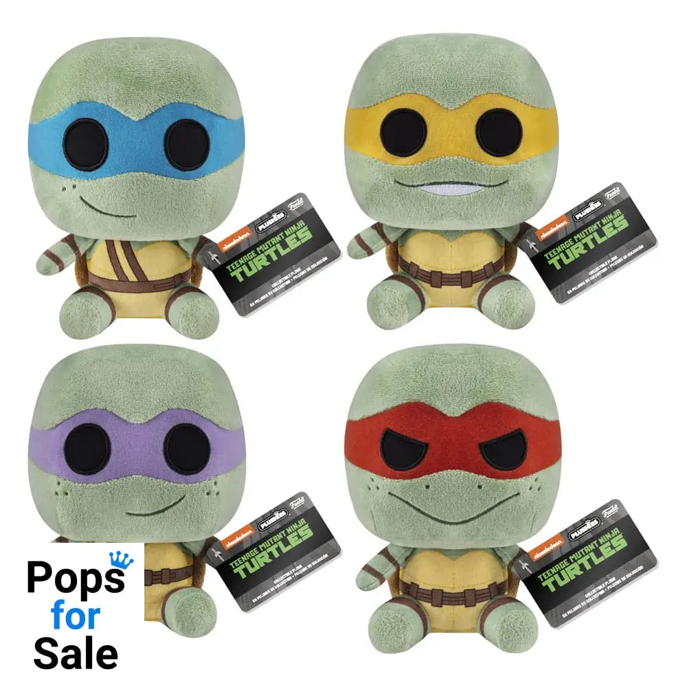 Teenage Mutant Ninja Turtles Plush Figure Display 18 cm Assortment (6) Funko POP Plushes