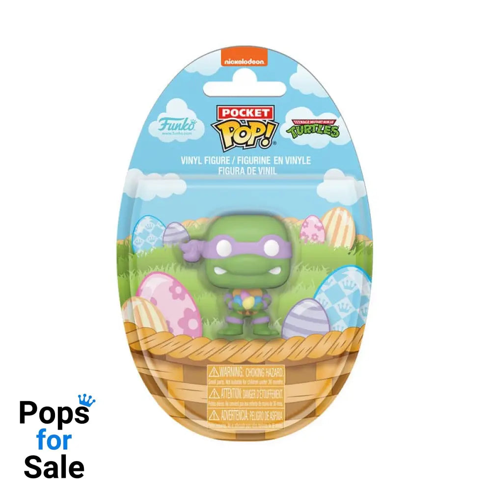 Teenage Mutant Ninja Turtles Pocket POP! Vinyl Figure Easter Donatello 4 cm Display (16)