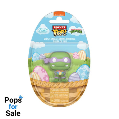 Teenage Mutant Ninja Turtles Pocket POP! Vinyl Figure Easter Donatello 4 cm Display (16)