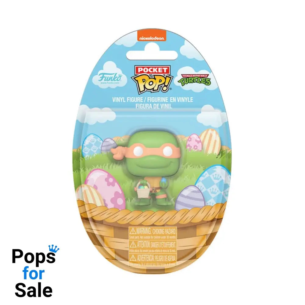 Teenage Mutant Ninja Turtles Pocket POP! Vinyl Figure Easter Michelangelo 4 cm Display (16)