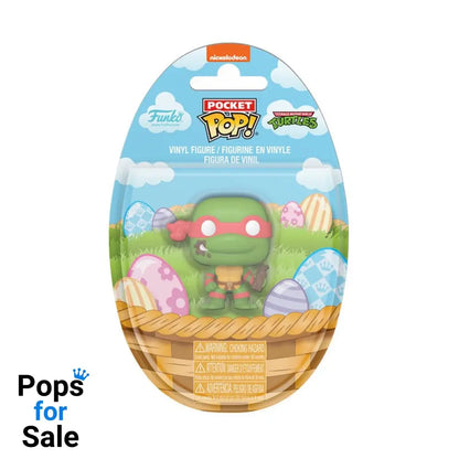 Teenage Mutant Ninja Turtles Pocket POP! Vinyl Figure Easter Raphael 4 cm Display (16)