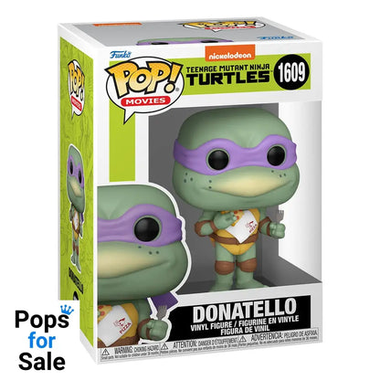 Teenage Mutant Ninja Turtles POP! Movies Vinyl Figure Donatello w/Napkin 9 cm