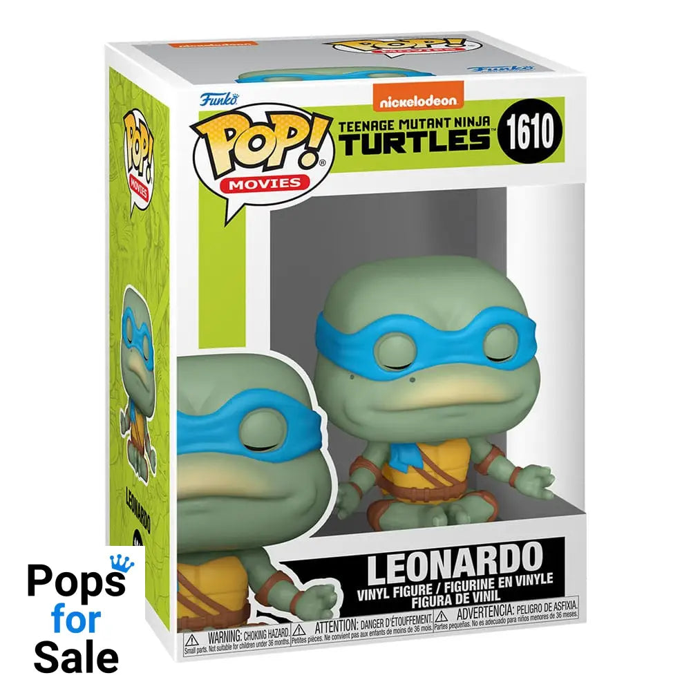 Teenage Mutant Ninja Turtles POP! Movies Vinyl Figure Leonardo(Meditating) 9 cm