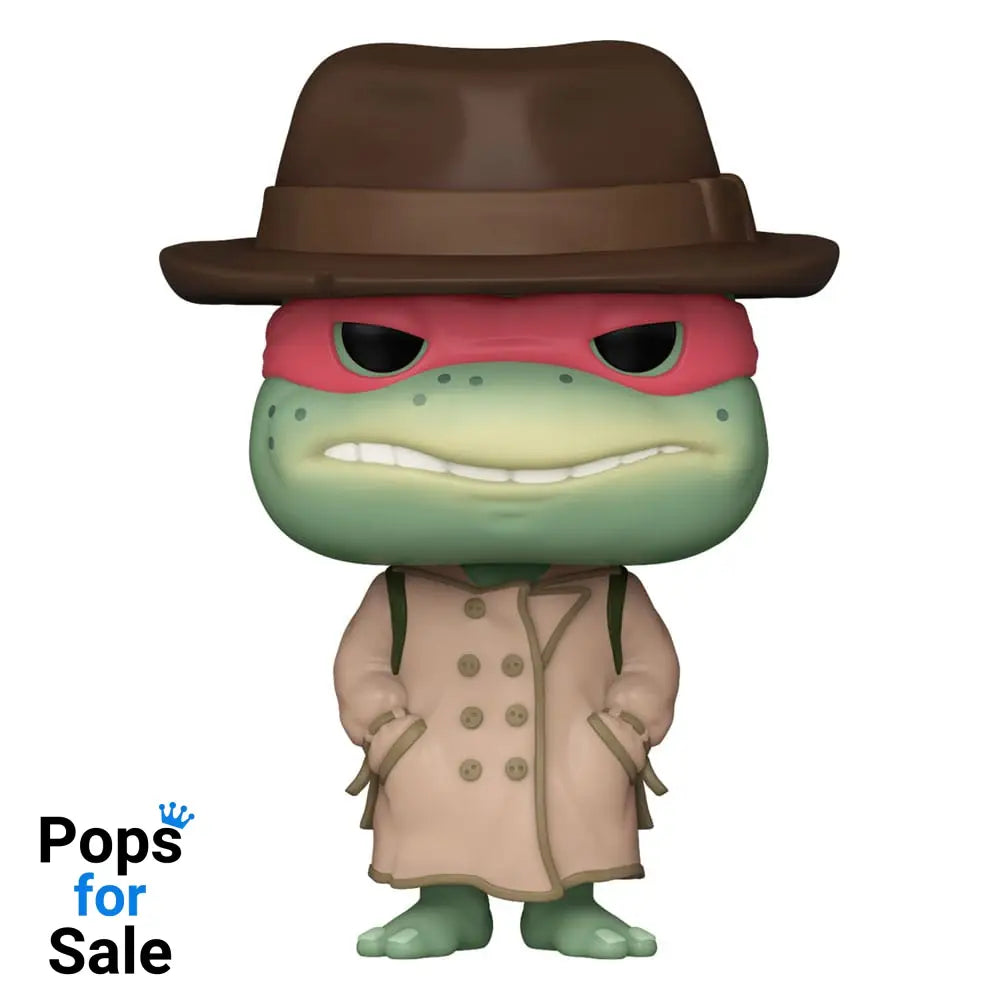 Teenage Mutant Ninja Turtles POP! Movies Vinyl Figure Raphael w/Coat & Hat 9 cm POP! Figures