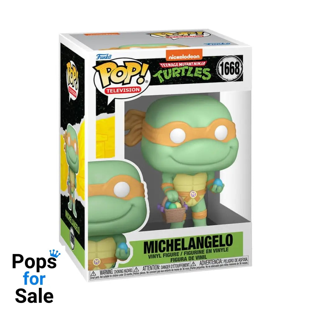 Teenage Mutant Ninja Turtles POP! Vinyl Figure Easter 2025 Michelangelo 9 cm