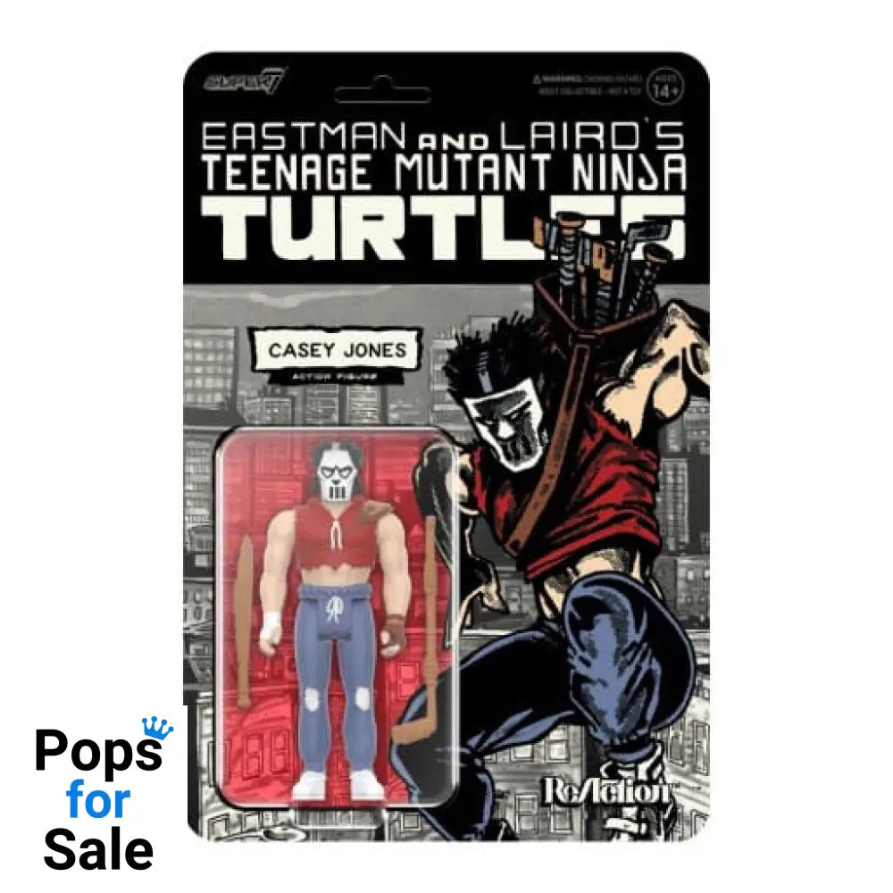 Teenage Mutant Ninja Turtles ReAction Action Figure Wave 11 Casy Jones (Comic Color) 10 cm Action figures