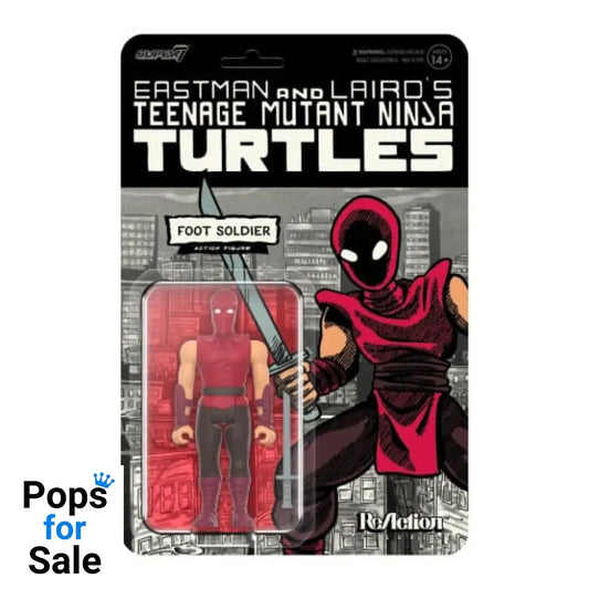 Teenage Mutant Ninja Turtles ReAction Action Figure Wave 11 Foot Soldier (Comic Color) 10 cm Action figures