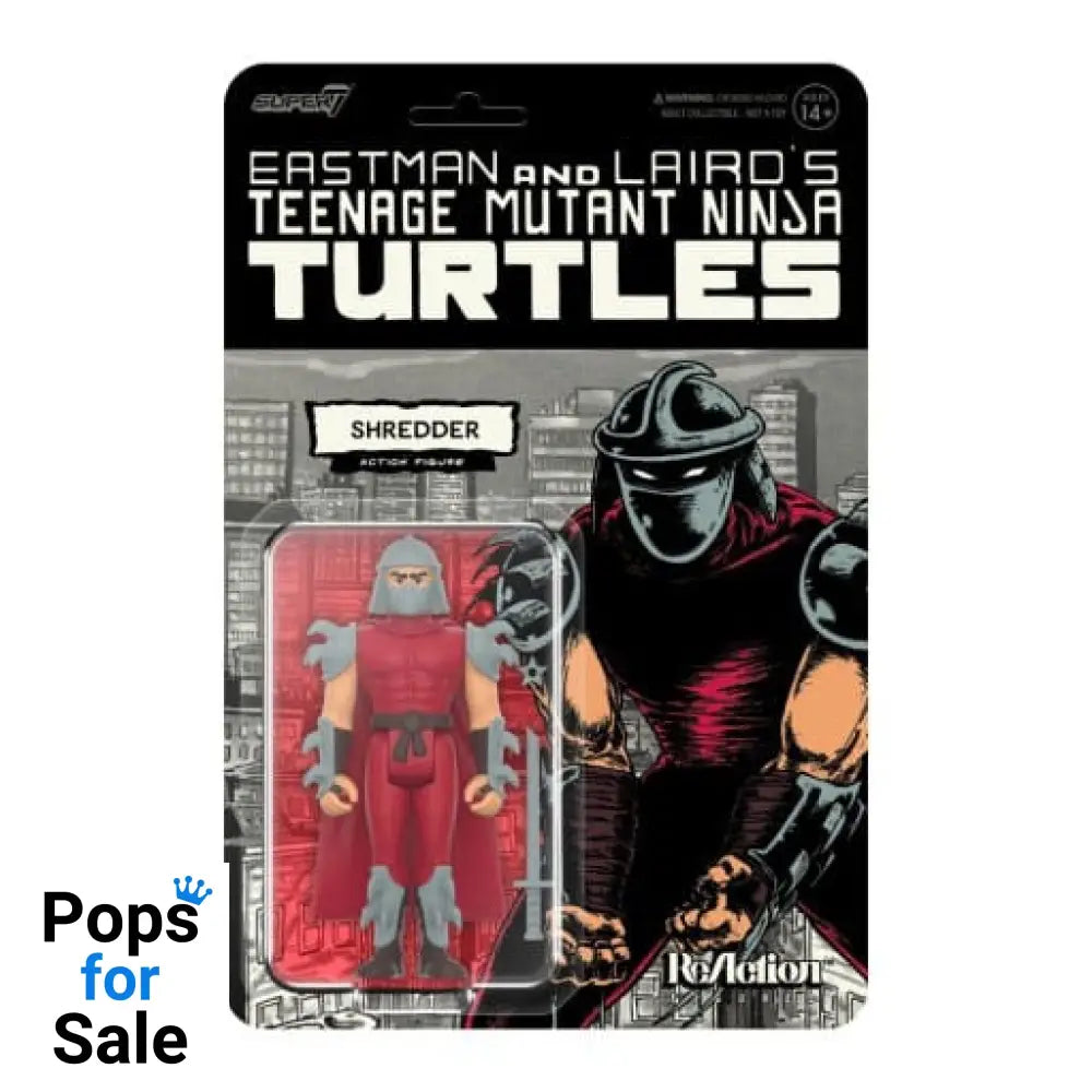 Teenage Mutant Ninja Turtles ReAction Action Figure Wave 11 Shredder (Comic Color) 10 cm Action figures