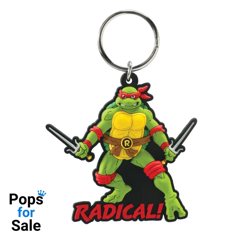 Teenage Mutant Ninja Turtles Soft Touch PVC Bag Clip Raphael