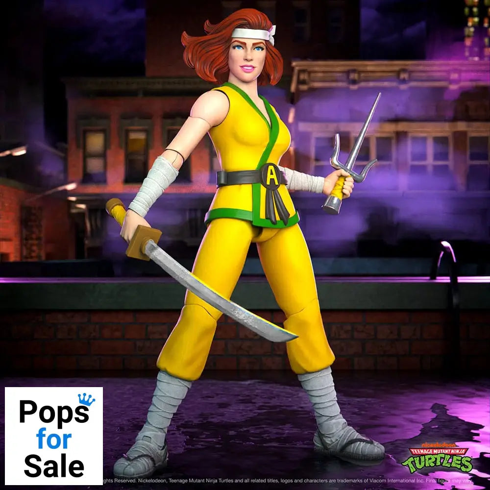 Teenage Mutant Ninja Turtles Ultimates Action Figure Ninja April 18 cm