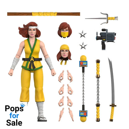 Teenage Mutant Ninja Turtles Ultimates Action Figure Ninja April 18 cm