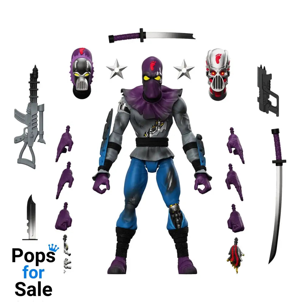 Teenage Mutant Ninja Turtles Ultimates Action Figure Foot Soldier (Battle  Damaged) 18 cm