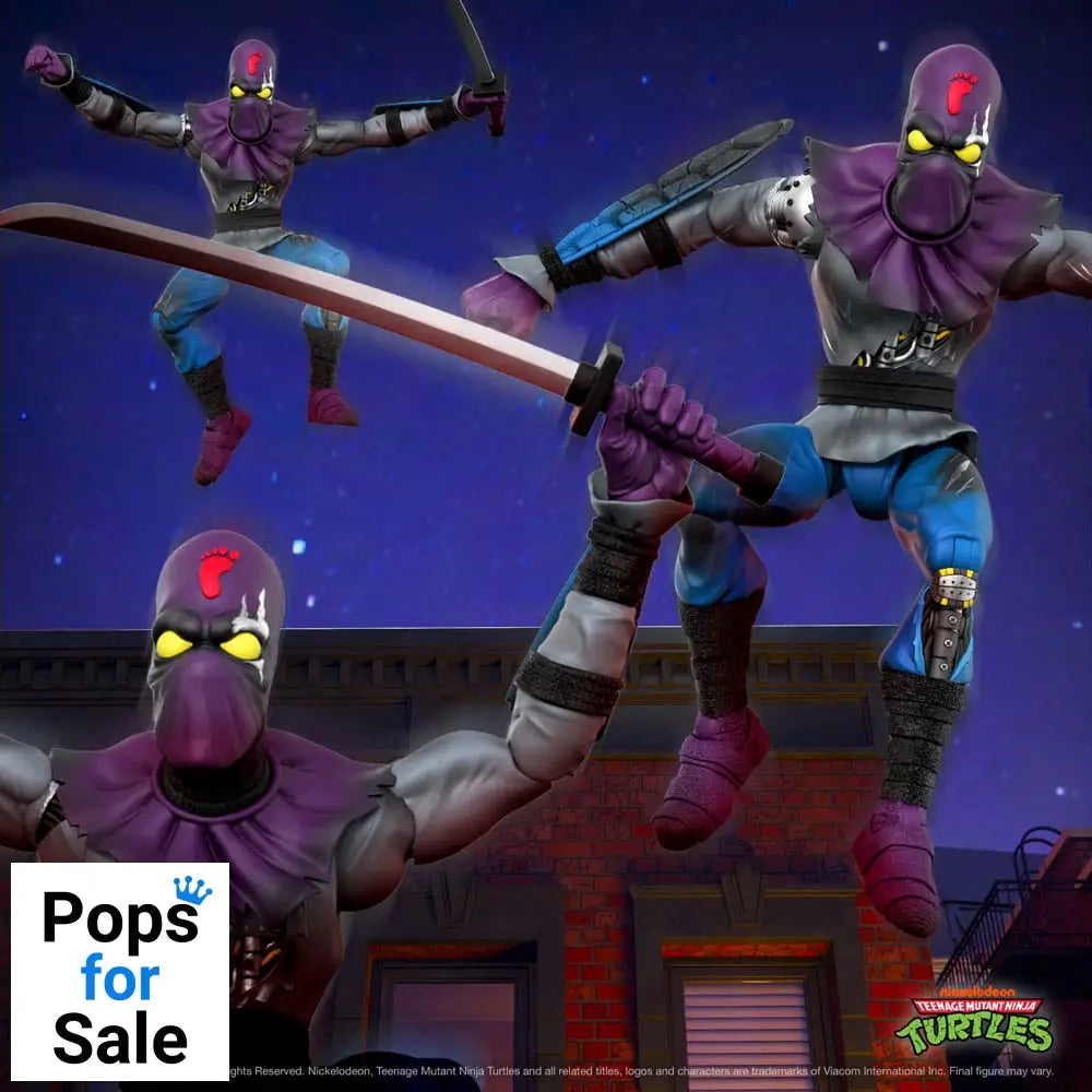 Teenage Mutant Ninja Turtles Ultimates Action Figure Foot Soldier (Battle Damaged) 18 cm Action figures