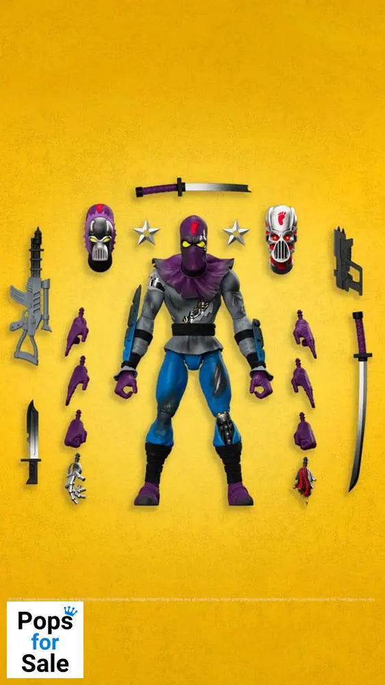 Teenage Mutant Ninja Turtles Ultimates Action Figure Foot Soldier (Battle  Damaged) 18 cm