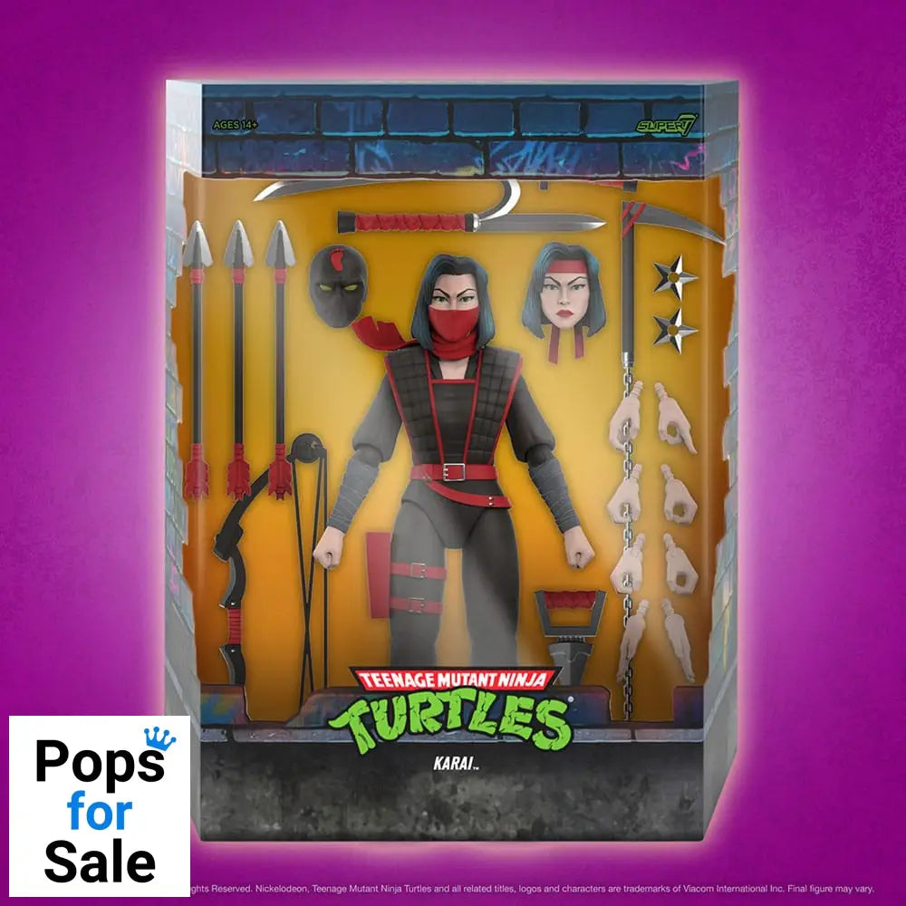 Teenage Mutant Ninja Turtles Ultimates Action Figure Karai 18 cm