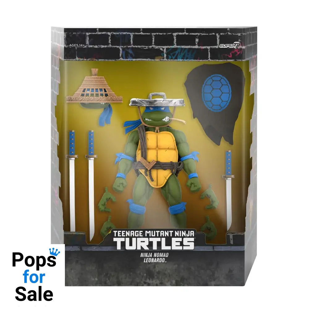 Teenage Mutant Ninja Turtles Ultimates Action Figure Ninja Nomad Leonardo 18 cm