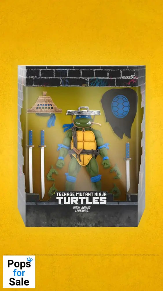 Teenage Mutant Ninja Turtles Ultimates Action Figure Ninja Nomad Leonardo 18 cm