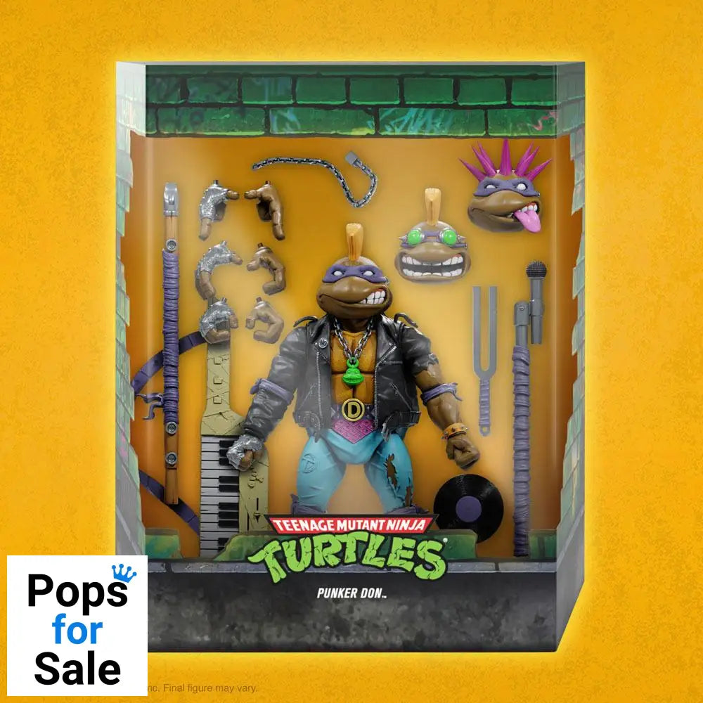 Teenage Mutant Ninja Turtles Ultimates Action Figure Punker Donatello 18 cm