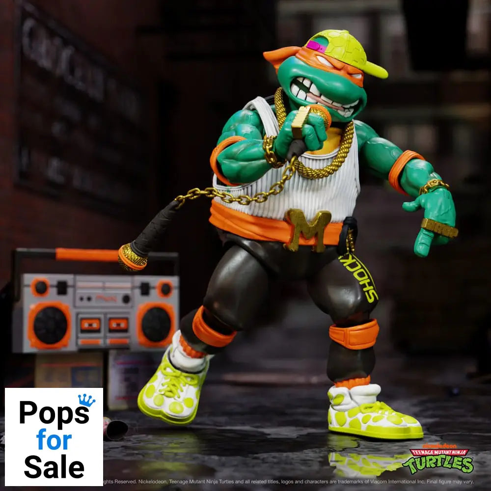 Teenage Mutant Ninja Turtles Ultimates Action Figure Rappin’ Mike 18 cm Action figures