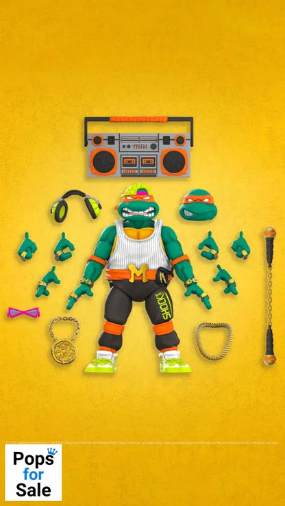 Teenage Mutant Ninja Turtles Ultimates Action Figure Rappin' Mike 18 cm