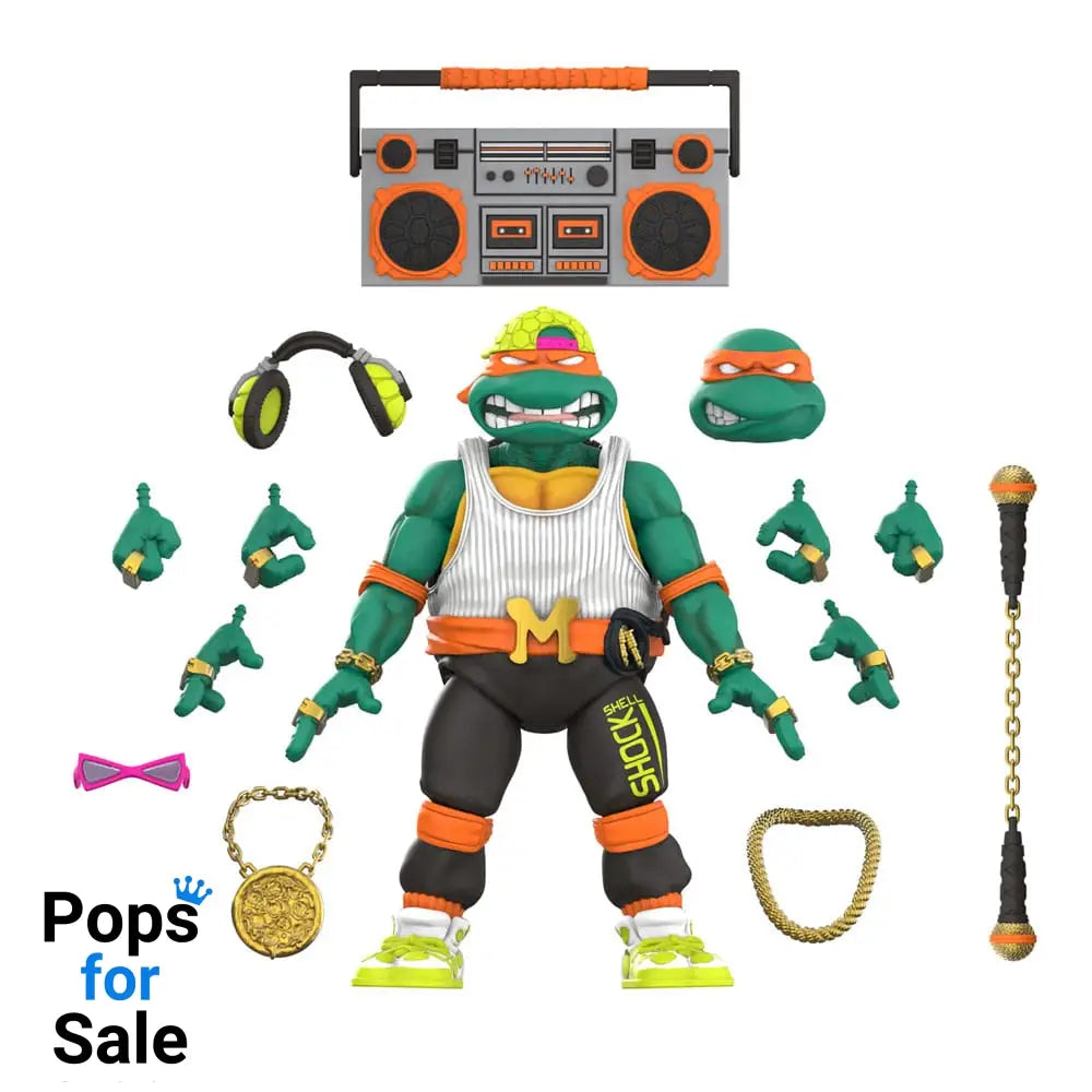 Teenage Mutant Ninja Turtles Ultimates Action Figure Rappin' Mike 18 cm