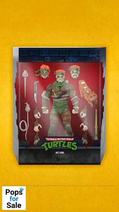 Teenage Mutant Ninja Turtles Ultimates Action Figure Rat King 18 cm