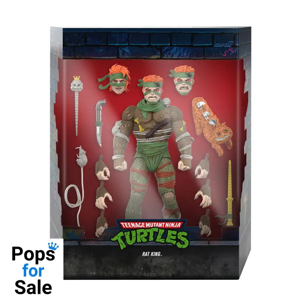 Teenage Mutant Ninja Turtles Ultimates Action Figure Rat King 18 cm
