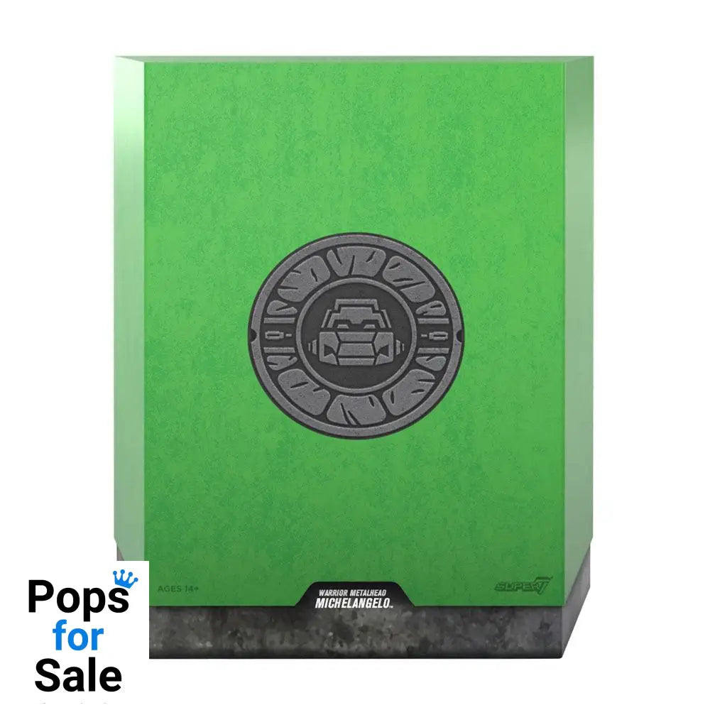 Teenage Mutant Ninja Turtles Ultimates Action Figure Warrior Metalhead Michelangelo 18 cm