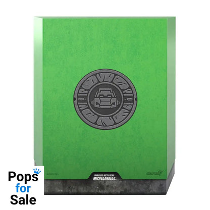 Teenage Mutant Ninja Turtles Ultimates Action Figure Warrior Metalhead Michelangelo 18 cm