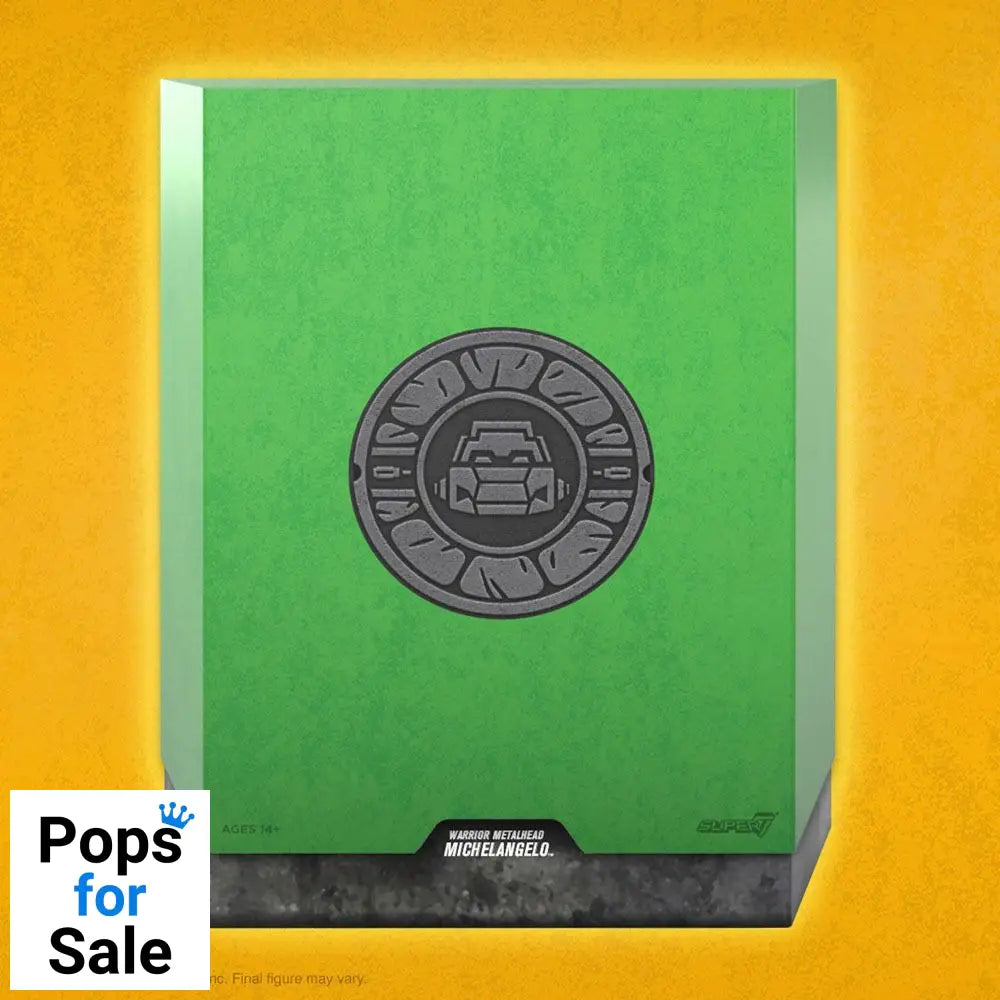 Teenage Mutant Ninja Turtles Ultimates Action Figure Warrior Metalhead Michelangelo 18 cm