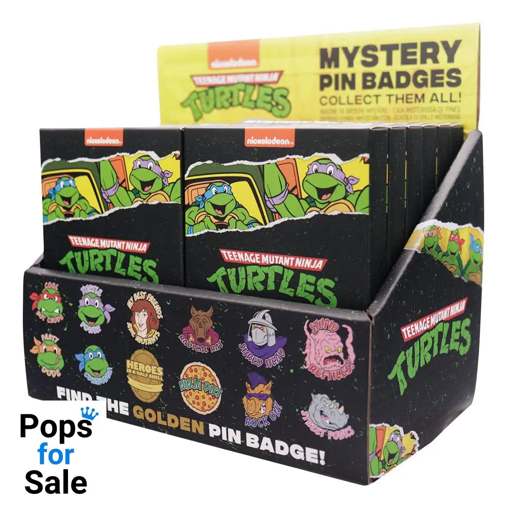 Teenage Mutant Ninja Turtles World Pin Badge Display (12)