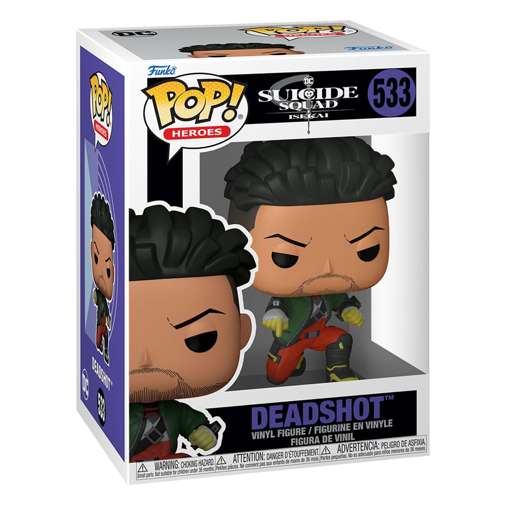 533 Deadshot - DC Suicide Squad Isekai Funko POP PRESALE