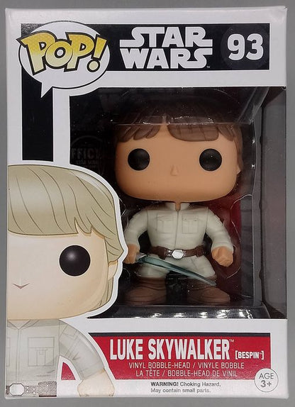 #93 Luke Skywalker (Bespin) - Star Wars - Box Damaged Funko POP