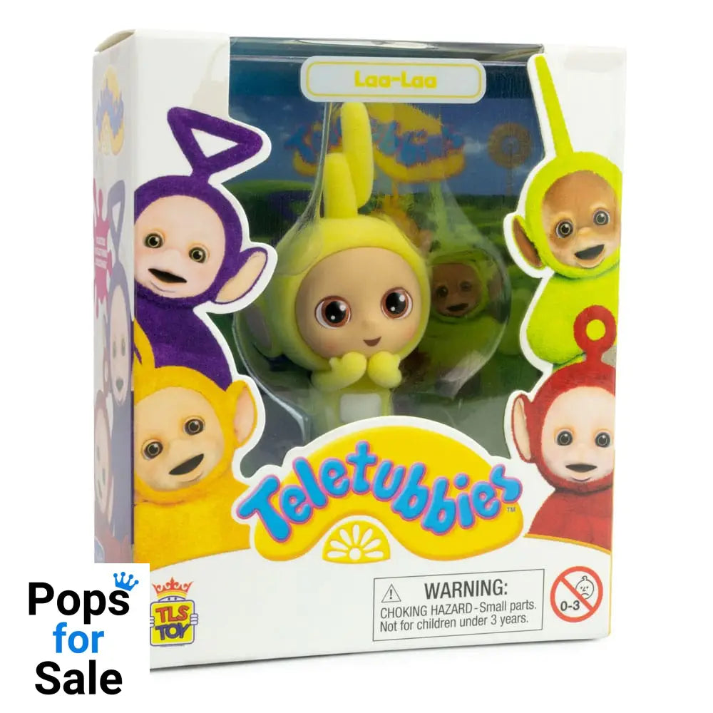 Teletubbies Cheebee Mini figure Laa-Laa Flocked 6 cm