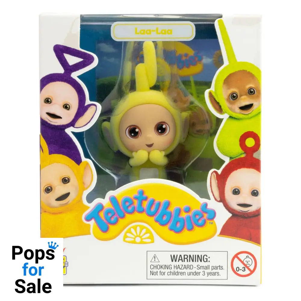 Teletubbies Cheebee Mini figure Laa-Laa Flocked 6 cm