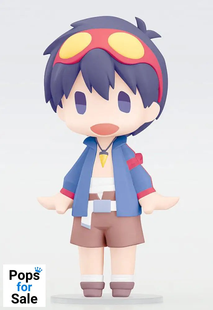 Tengen Toppa Gurren Lagann HELLO! GOOD SMILE Action Figure Simon 10 cm Action figures