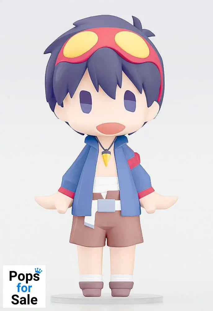 Tengen Toppa Gurren Lagann HELLO! GOOD SMILE Action Figure Simon 10 cm