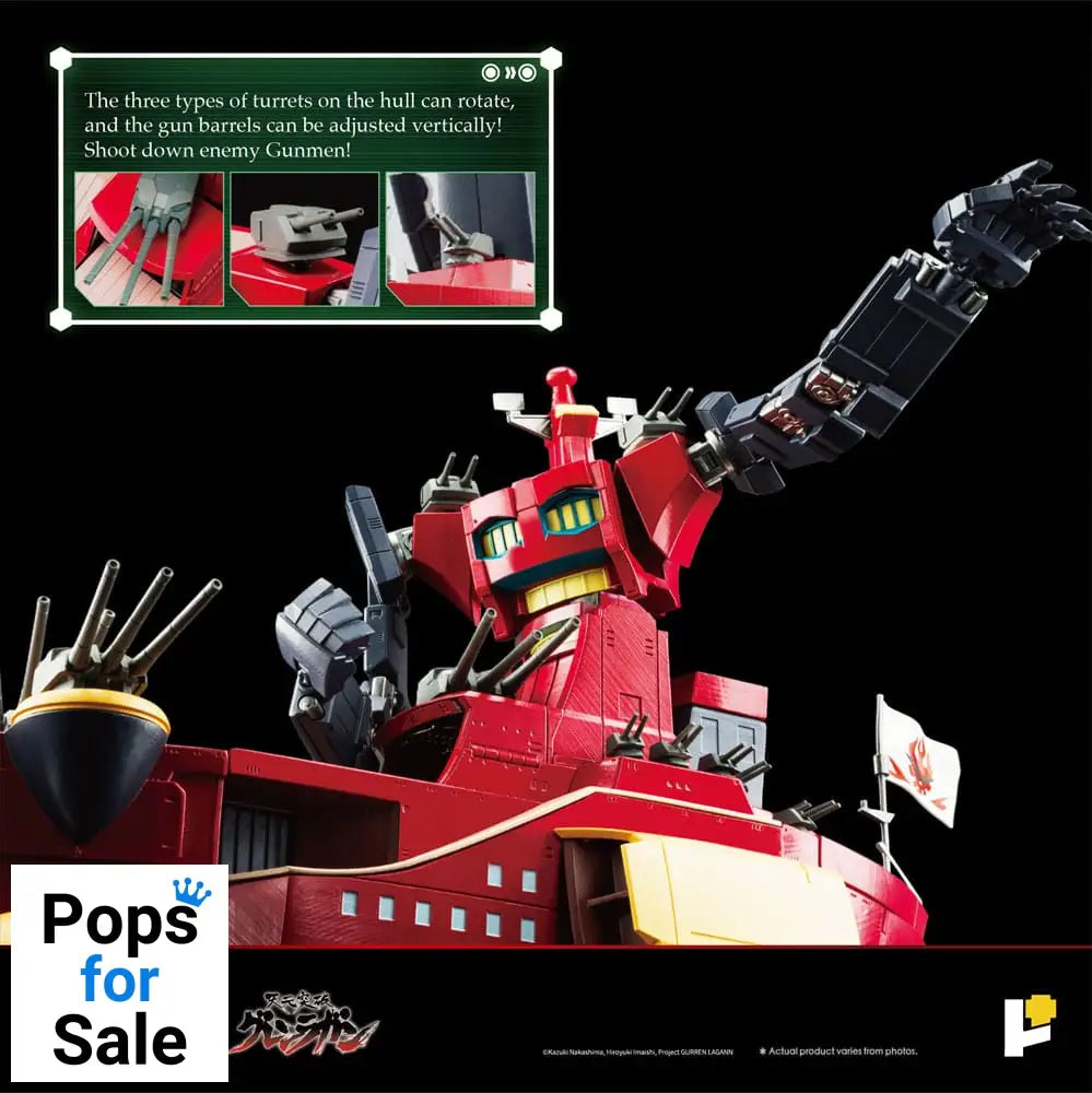Tengen Toppa Gurren Lagann POSE+METAL series Statue Dai-Gurren 33 cm