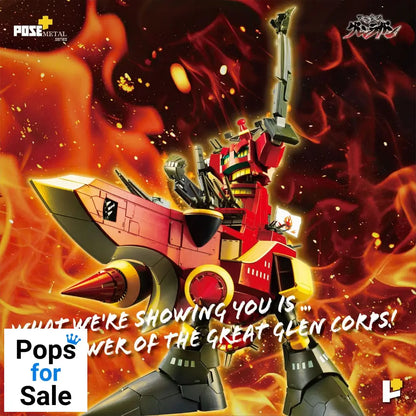 Tengen Toppa Gurren Lagann POSE+METAL series Statue Dai-Gurren 33 cm