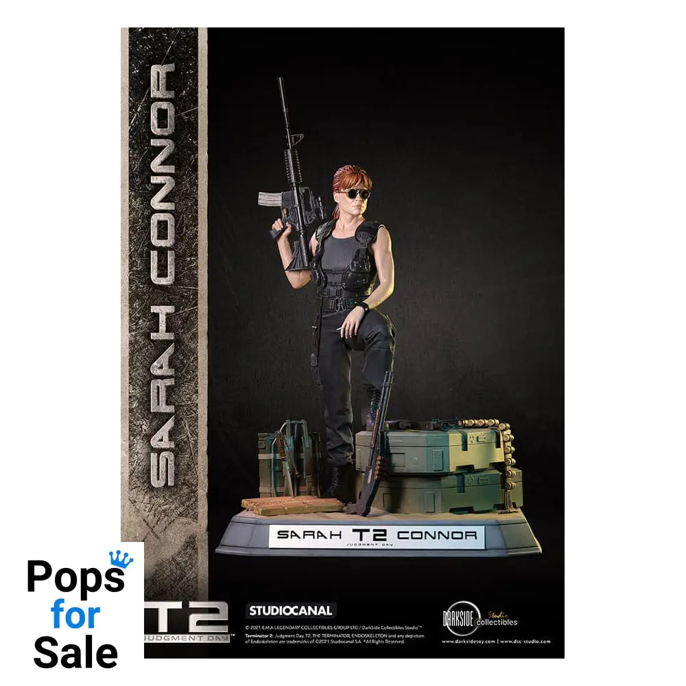 Terminator 2: Judgement Day 30th Anniversary Statue Sarah Connor 1/3 Exclusive 71 cm