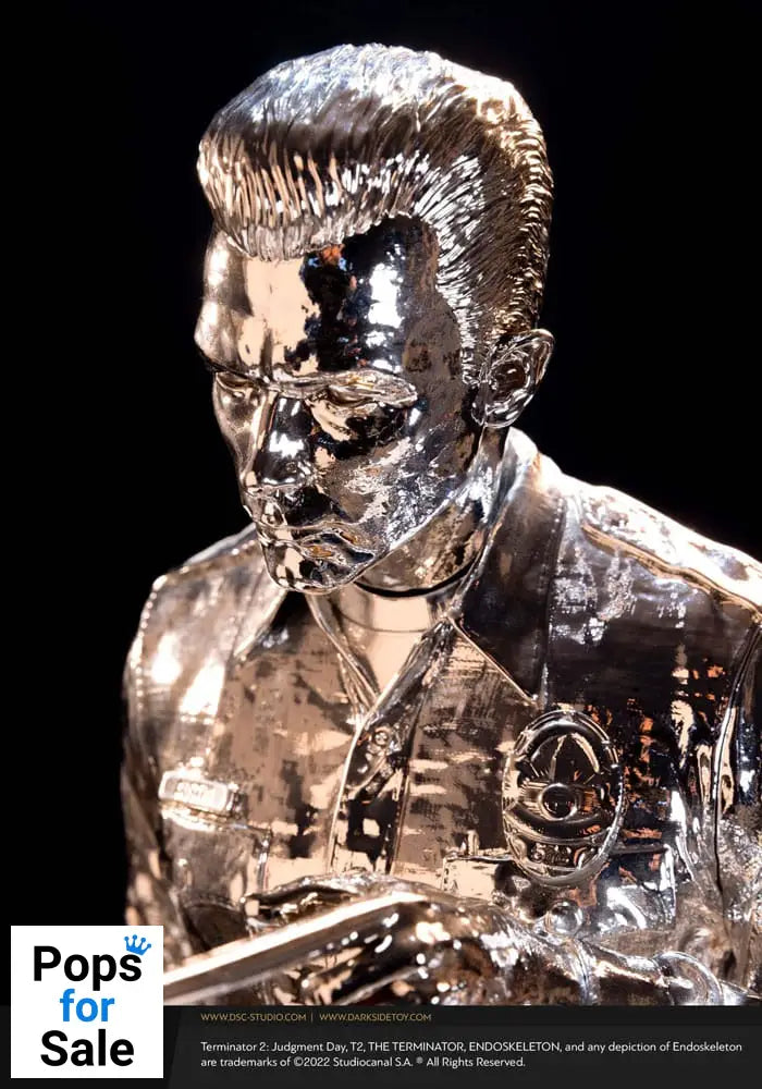 Terminator 2 Judgement Day Premium Statue 1/3 T-1000 Liquid Metal 30th Anniversary Edition 70 cm