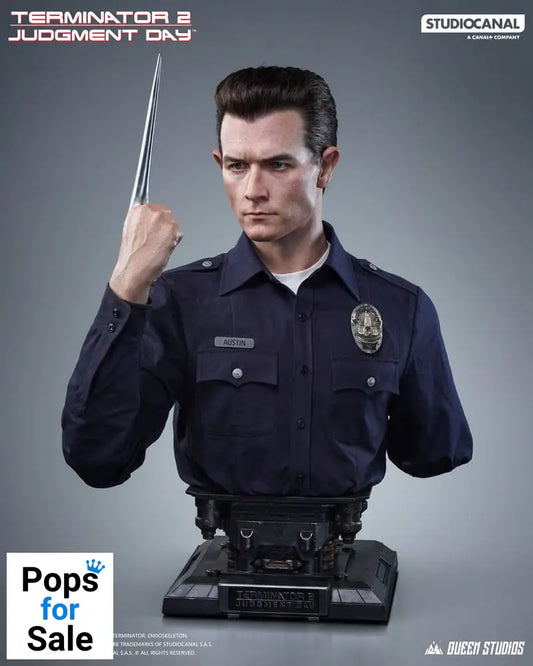 Terminator 2: Judgment Day Bust 1/1 T-1000 90 cm